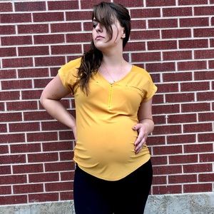 Sweet Wanderer Maternity Blouse